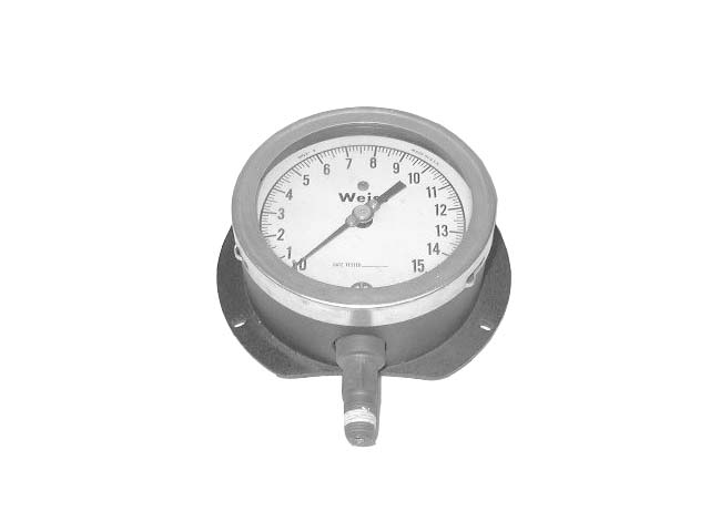 WEISS PRESSURE GUAGE 0- 15 LB PSI