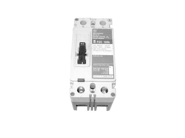 WESTINGHOUSE FDC2040 SERIES C CURRENT LIMITING CIRCUIT BREAKER