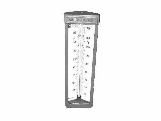WEKSLER GLASS THERMOMETER 20 - 180 DEGREES