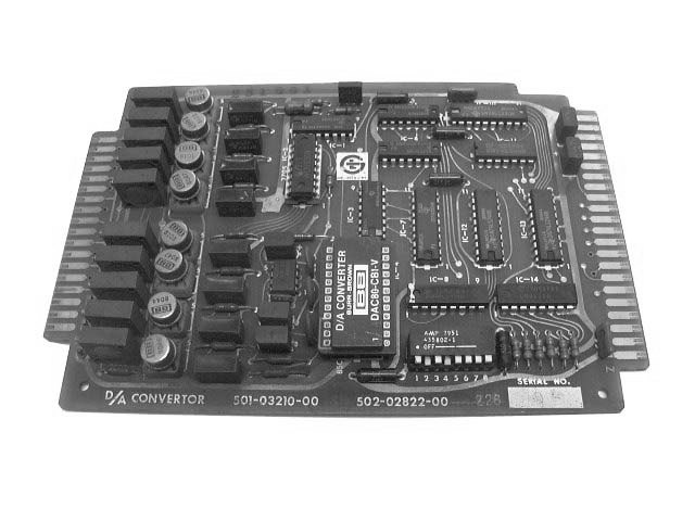 Numeripoint M400 D/A Converter Board - Part no. 502-02822-00 (50